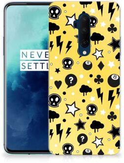 B2Ctelecom OnePlus 7T Pro Silicone Back Case Punk Yellow