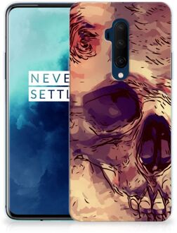 B2Ctelecom OnePlus 7T Pro Silicone Back Case Skullhead