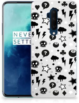 B2Ctelecom OnePlus 7T Pro Silicone Back Case Zilver Punk