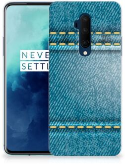 B2Ctelecom OnePlus 7T Pro Silicone Back Cover Jeans