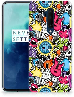 B2Ctelecom OnePlus 7T Pro Silicone Back Cover Punk Rock