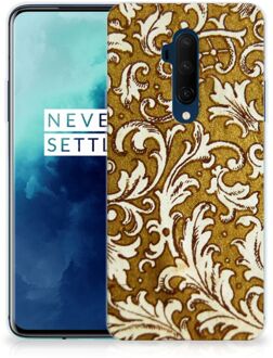 B2Ctelecom OnePlus 7T Pro Siliconen Hoesje Barok Goud