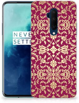 B2Ctelecom OnePlus 7T Pro Siliconen Hoesje Barok Pink