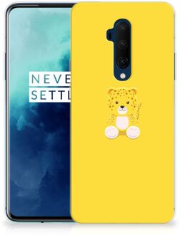 B2Ctelecom OnePlus 7T Pro Telefoonhoesje met Naam Baby Leopard