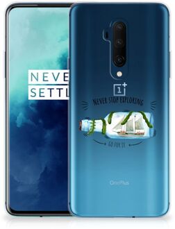 B2Ctelecom OnePlus 7T Pro Telefoonhoesje met Naam Boho Bottle