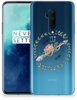 B2Ctelecom OnePlus 7T Pro Telefoonhoesje met Naam Boho Dreams