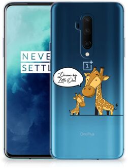 B2Ctelecom OnePlus 7T Pro Telefoonhoesje met Naam Giraffe