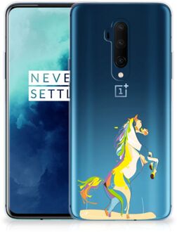 B2Ctelecom OnePlus 7T Pro Telefoonhoesje met Naam Horse Color