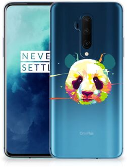 B2Ctelecom OnePlus 7T Pro Telefoonhoesje met Naam Panda Color