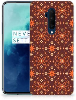 B2Ctelecom OnePlus 7T Pro TPU bumper Batik Brown