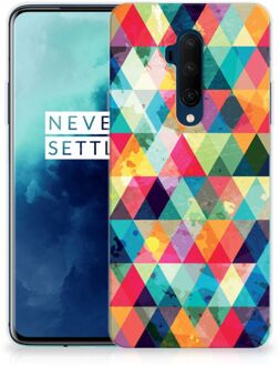 B2Ctelecom OnePlus 7T Pro TPU bumper Geruit