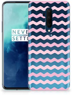 B2Ctelecom OnePlus 7T Pro TPU bumper Waves Roze