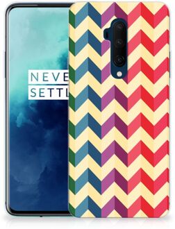 B2Ctelecom OnePlus 7T Pro TPU bumper Zigzag Color