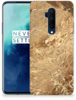 B2Ctelecom OnePlus 7T Pro TPU Siliconen Hoesje Marmer Beige