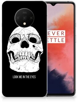 B2Ctelecom OnePlus 7T Silicone Back Case Skull Eyes