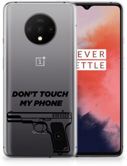 B2Ctelecom OnePlus 7T Silicone-hoesje Pistol DTMP