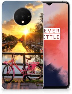 B2Ctelecom OnePlus 7T Siliconen Back Cover Amsterdamse Grachten