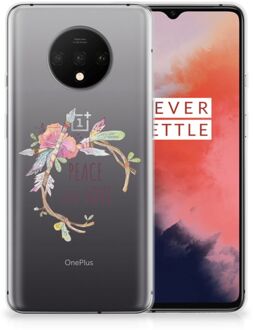 B2Ctelecom OnePlus 7T Telefoonhoesje met Naam Boho Text