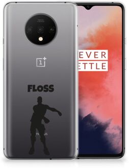 B2Ctelecom OnePlus 7T Telefoonhoesje met Naam Floss