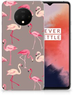 B2Ctelecom OnePlus 7T TPU Hoesje Flamingo