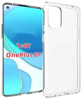 B2Ctelecom OnePlus 8T TPU Back Case Siliconen Transparant