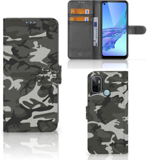 B2Ctelecom OPPO A53 | OPPO A53s Telefoon Hoesje Cadeau voor hem Army Light