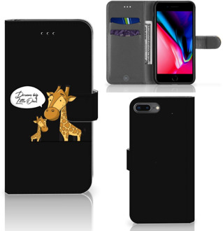 B2Ctelecom Portemonnee hoesje iPhone 7 Plus | 8 Plus Giraffe