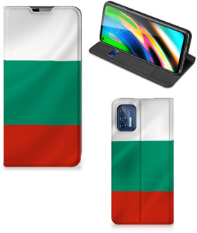 B2Ctelecom Portemonnee hoesje Motorola Moto G9 Plus Bookcase Bulgaarse Vlag