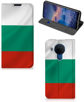 B2Ctelecom Portemonnee hoesje Nokia 5.4 Bookcase Bulgaarse Vlag