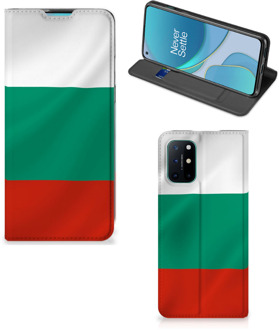 B2Ctelecom Portemonnee hoesje OnePlus 8T Bookcase Bulgaarse Vlag