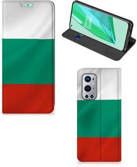 B2Ctelecom Portemonnee hoesje OnePlus 9 Pro Bookcase Bulgaarse Vlag