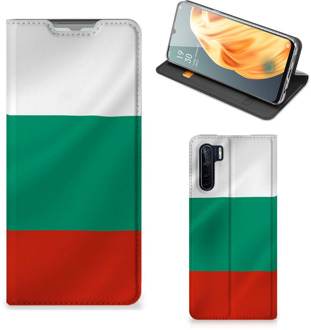 B2Ctelecom Portemonnee hoesje OPPO Reno3 | A91 Bookcase Bulgaarse Vlag