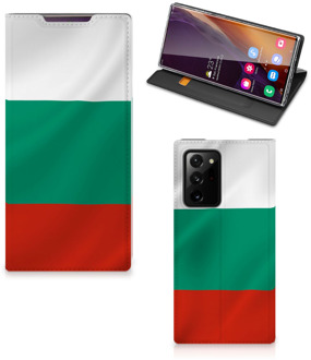 B2Ctelecom Portemonnee hoesje Samsung Galaxy Note 20 Ultra Bookcase Bulgaarse Vlag