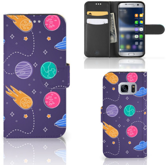 B2Ctelecom Portemonnee hoesje Samsung Galaxy S7 Space