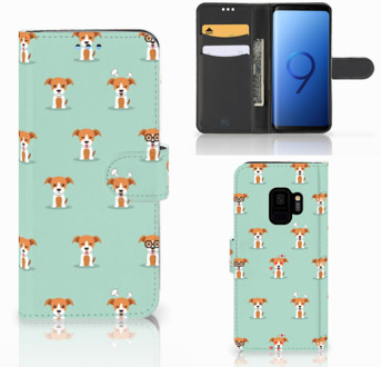 B2Ctelecom Portemonnee Hoesje Samsung Galaxy S9 Pups