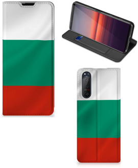 B2Ctelecom Portemonnee hoesje Sony Xperia 5 II Bookcase Bulgaarse Vlag