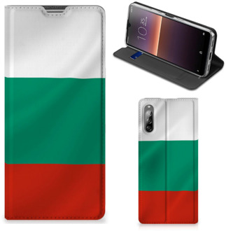 B2Ctelecom Portemonnee hoesje Sony Xperia L4 Bookcase Bulgaarse Vlag