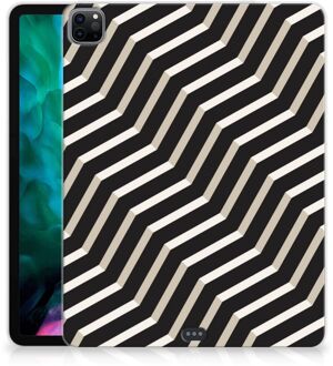 B2Ctelecom Print Case iPad Pro 12.9 (2020) | iPad Pro 12.9 (2021) Siliconen Cover Illusion met doorzichte zijkanten