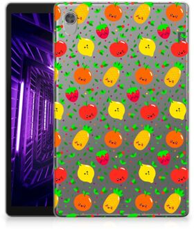 B2Ctelecom Print Case Lenovo Tab M10 HD (2de generatie) Hoesje Ontwerpen Fruits met doorzichte zijkanten