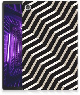 B2Ctelecom Print Case Lenovo Tab M10 Plus Siliconen Cover Illusion met doorzichte zijkanten