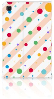 B2Ctelecom Print Case Samsung Galaxy Tab A7 (2020) Hoes met Magneetsluiting Dots