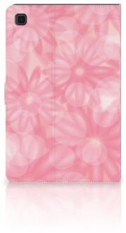 B2Ctelecom Print Case Samsung Galaxy Tab A7 (2020) Hoesje met Magneetsluiting Lente Bloemen