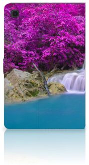 B2Ctelecom Print Case Samsung Galaxy Tab A7 (2020) Tablet Hoes met Standaard Waterval