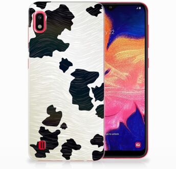 B2Ctelecom Samsung A10 TPU Silicone Backcover Design Koeienvlekken