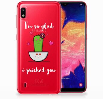 B2Ctelecom Samsung A10 TPU Silicone Hoesje Design Cactus Glad