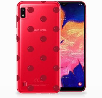 B2Ctelecom Samsung A10 TPU Silicone Hoesje Design Cherries