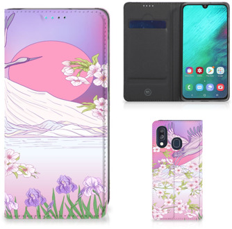 B2Ctelecom Samsung A40 Standcase Hoesje Bird Flying