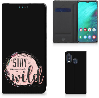 B2Ctelecom Samsung A40 Standcase Hoesje Boho Stay Wild