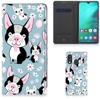 B2Ctelecom Samsung A40 Standcase Hoesje Design Hondjes