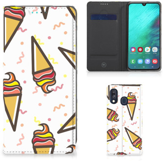 B2Ctelecom Samsung A40 Standcase Hoesje Design Icecream